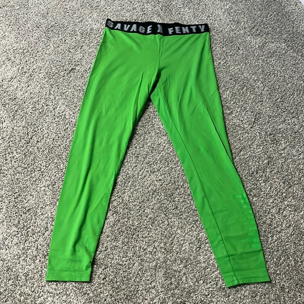 Savage X Fenty Green leggings